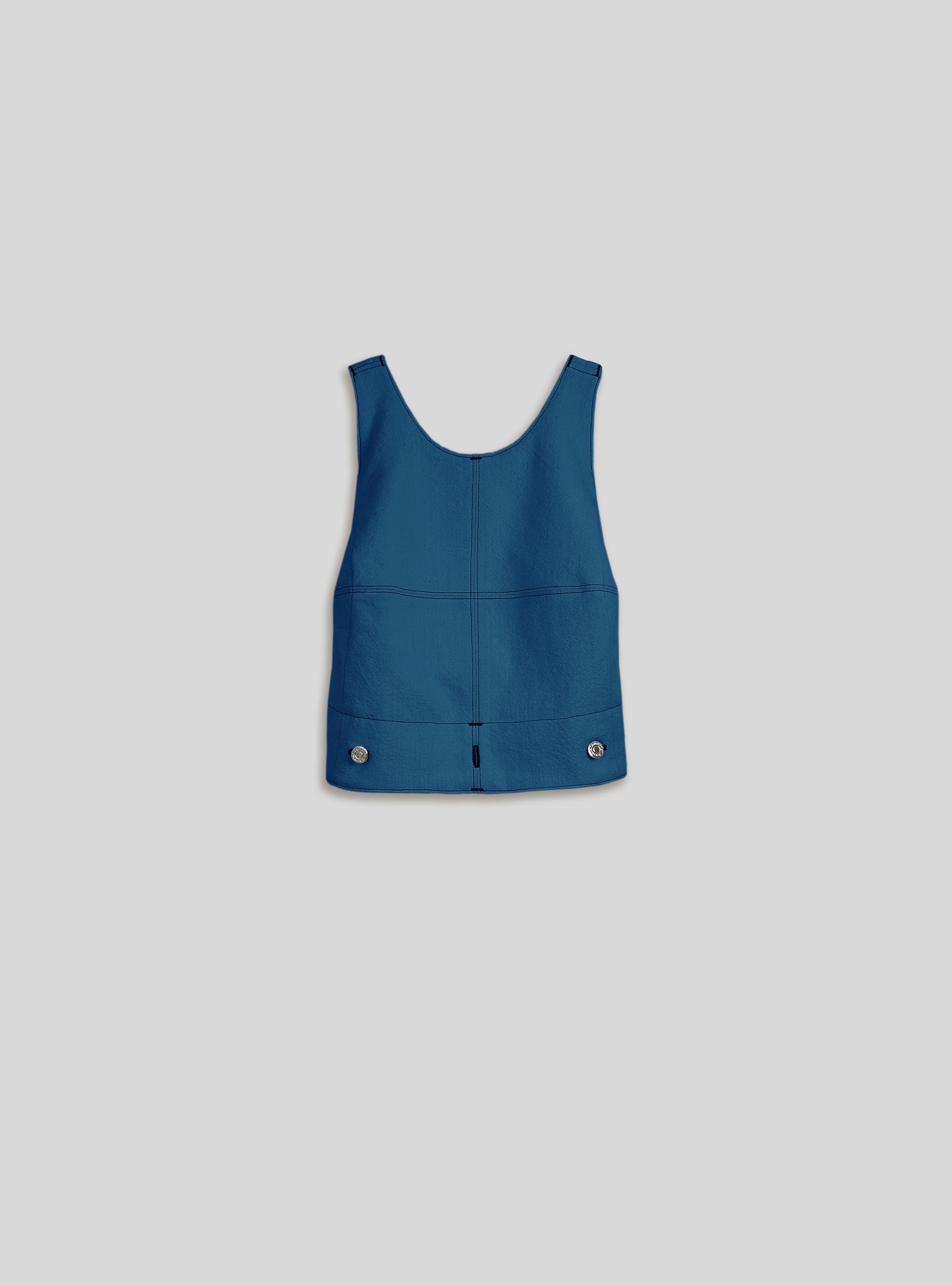 Le haut "Dos Nu" BLEU BALTIK