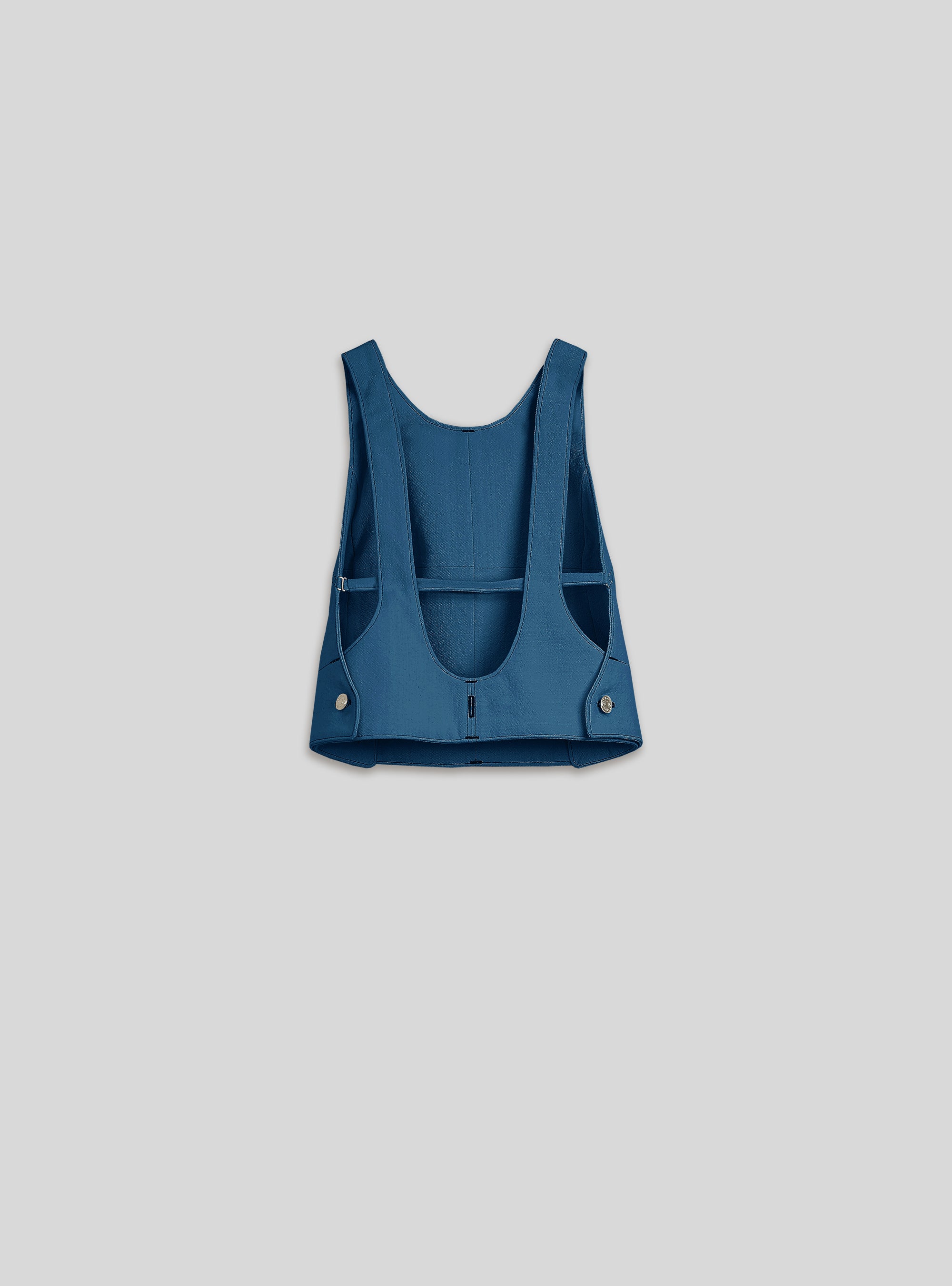 Le haut "Dos Nu" BLEU BALTIK