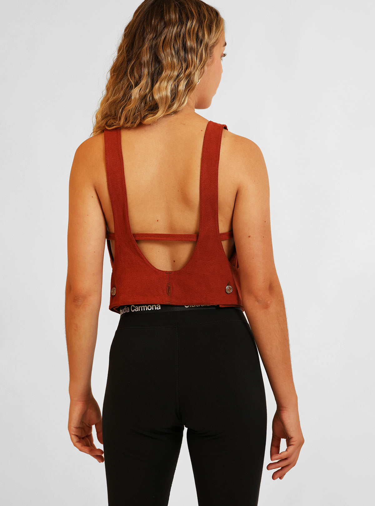 Le haut "Dos Nu" DARK RUBY