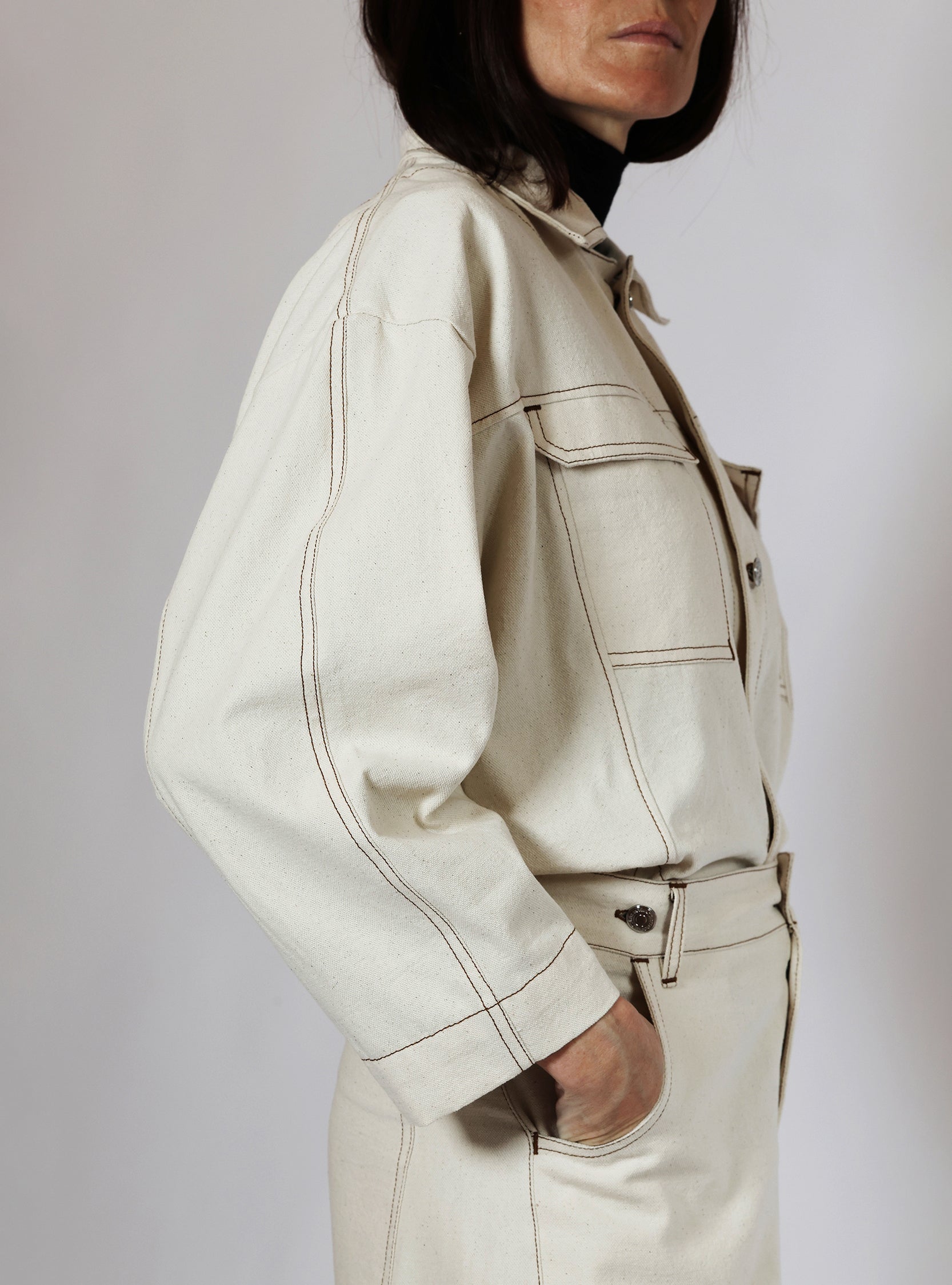 Kit combinaison "La Bosseuse" OFF-WHITE