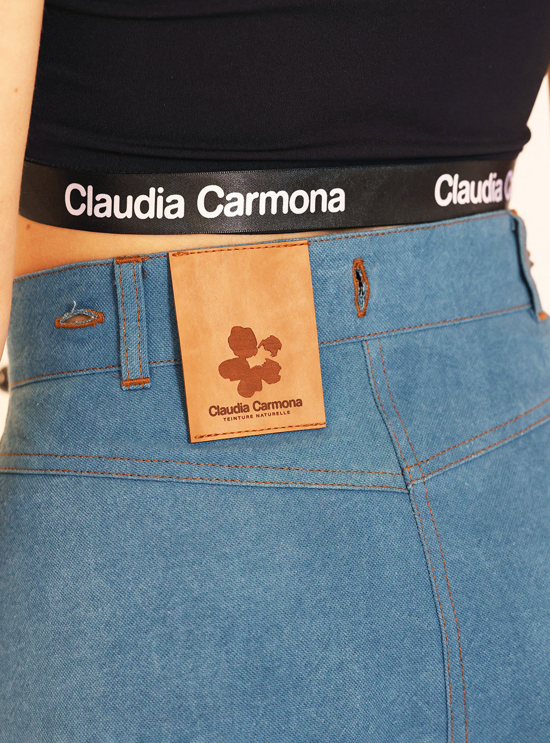 La jupe "Mimi" BLEU BALTIK