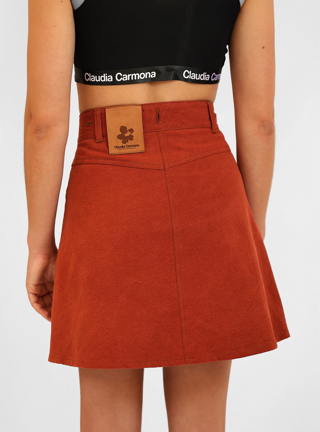 La jupe "Mimi" DARK RUBY