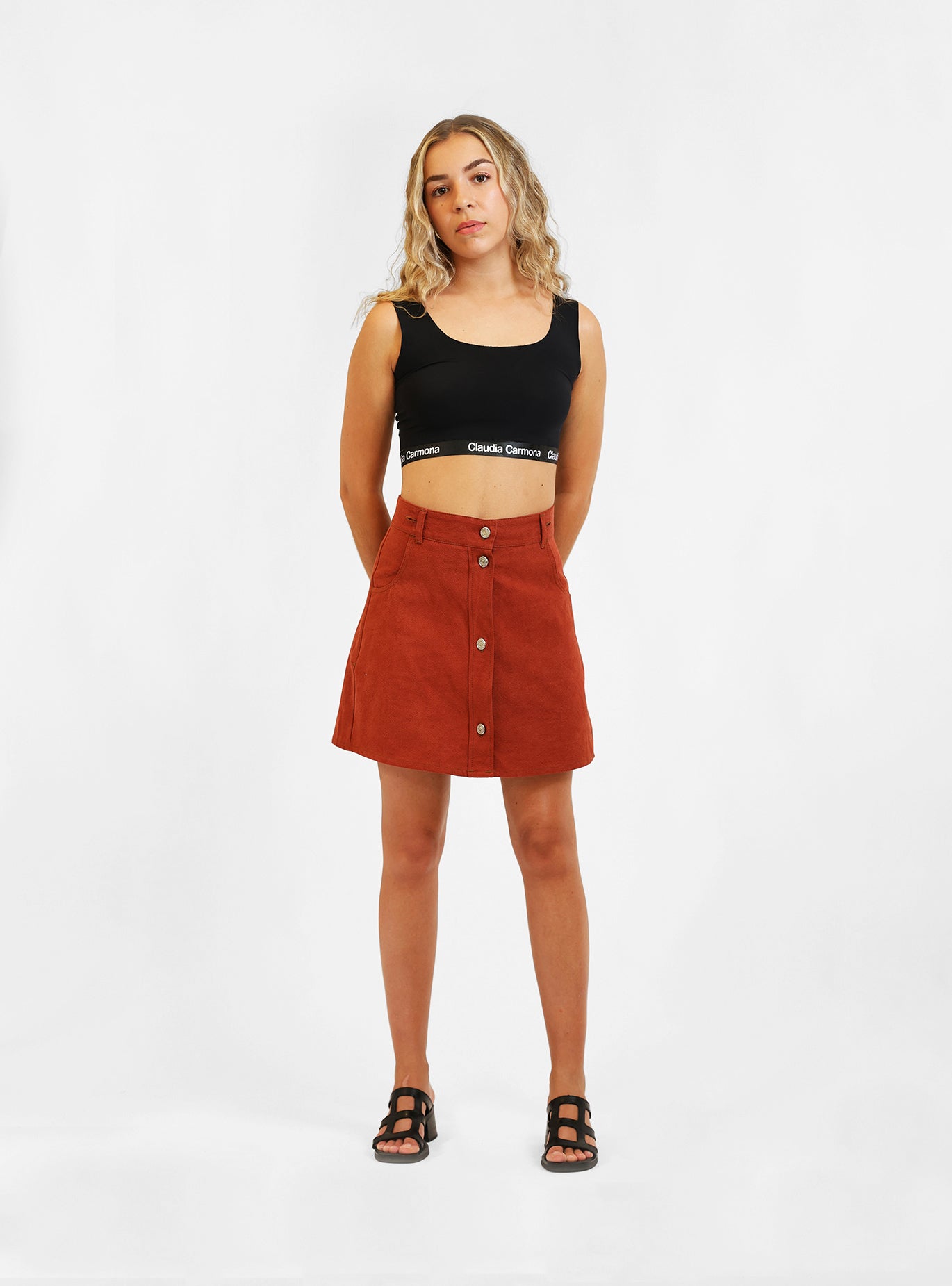 La jupe "Mimi" DARK RUBY
