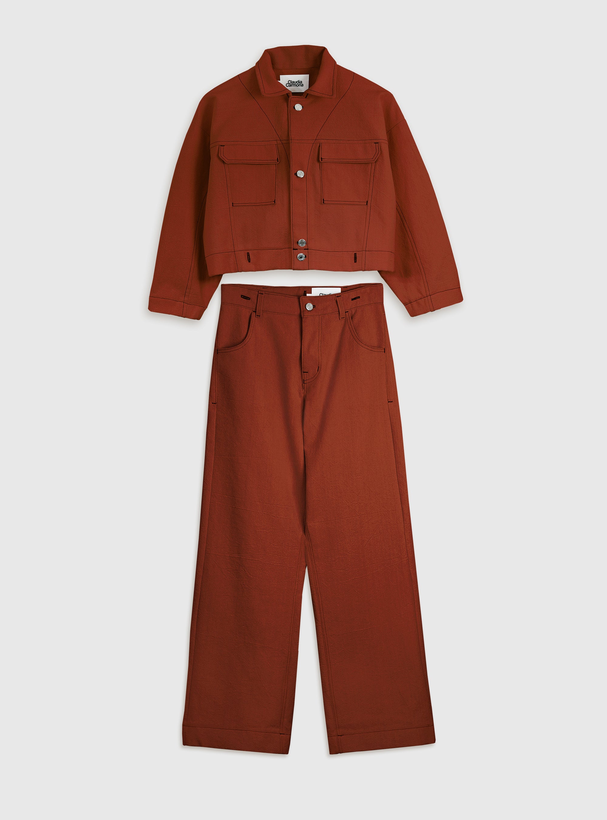 Kit combinaison "La Bosseuse" DARK RUBY