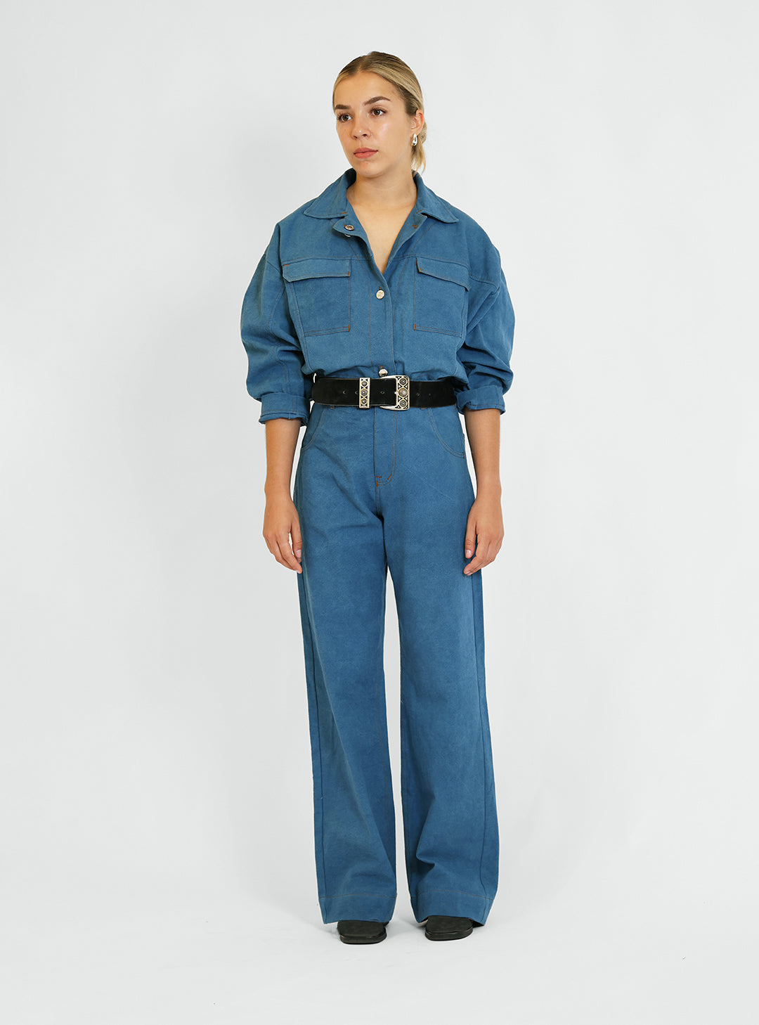 Kit combinaison "La Bosseuse" BLEU BALTIK