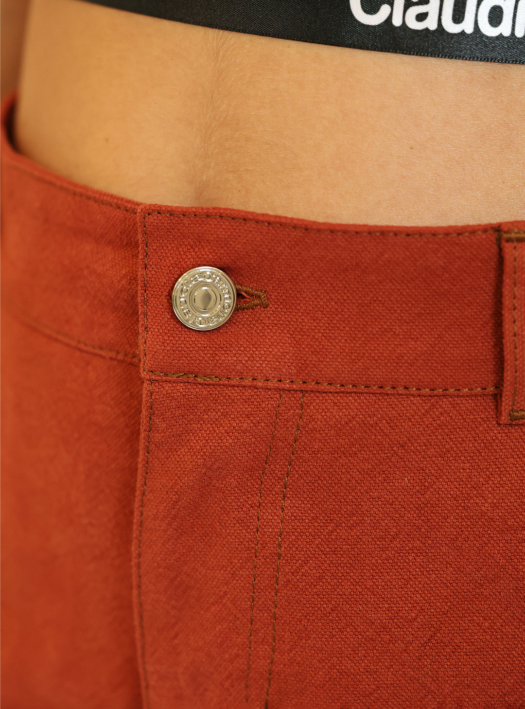 Le pantalon "Jean" DARK RUBY