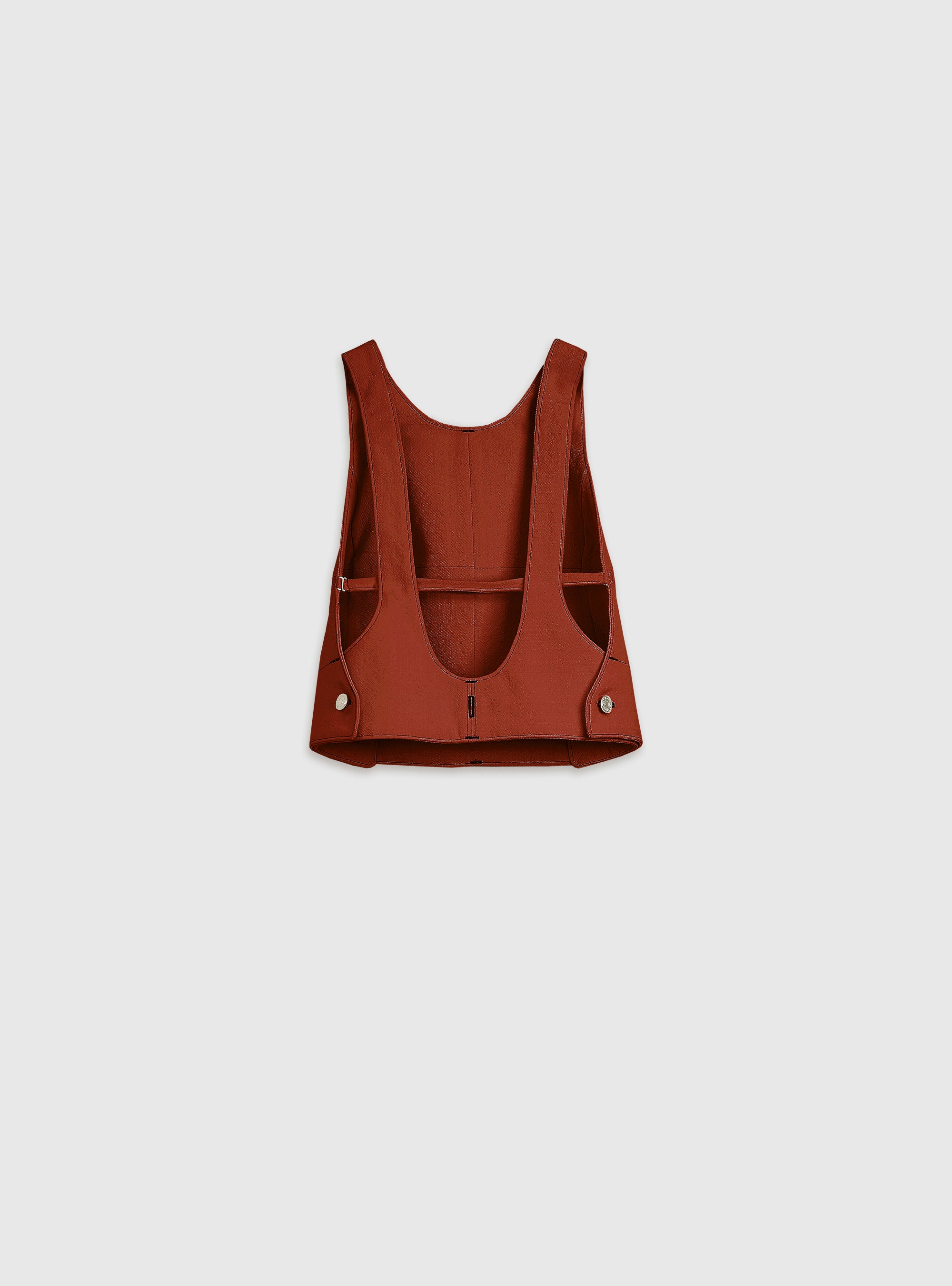 Le haut "Dos Nu" DARK RUBY