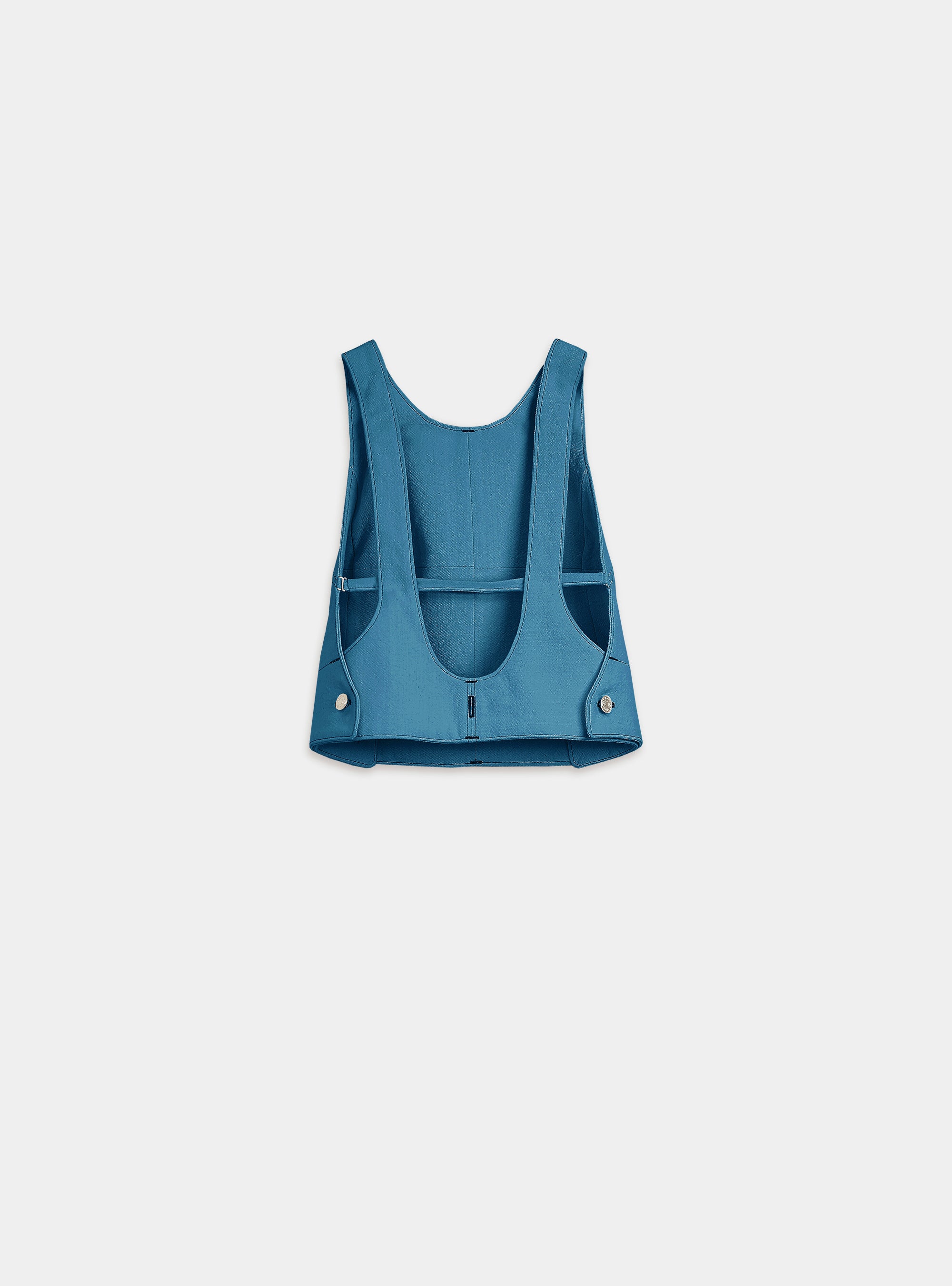 Le haut "Dos Nu" BLEU BALTIK