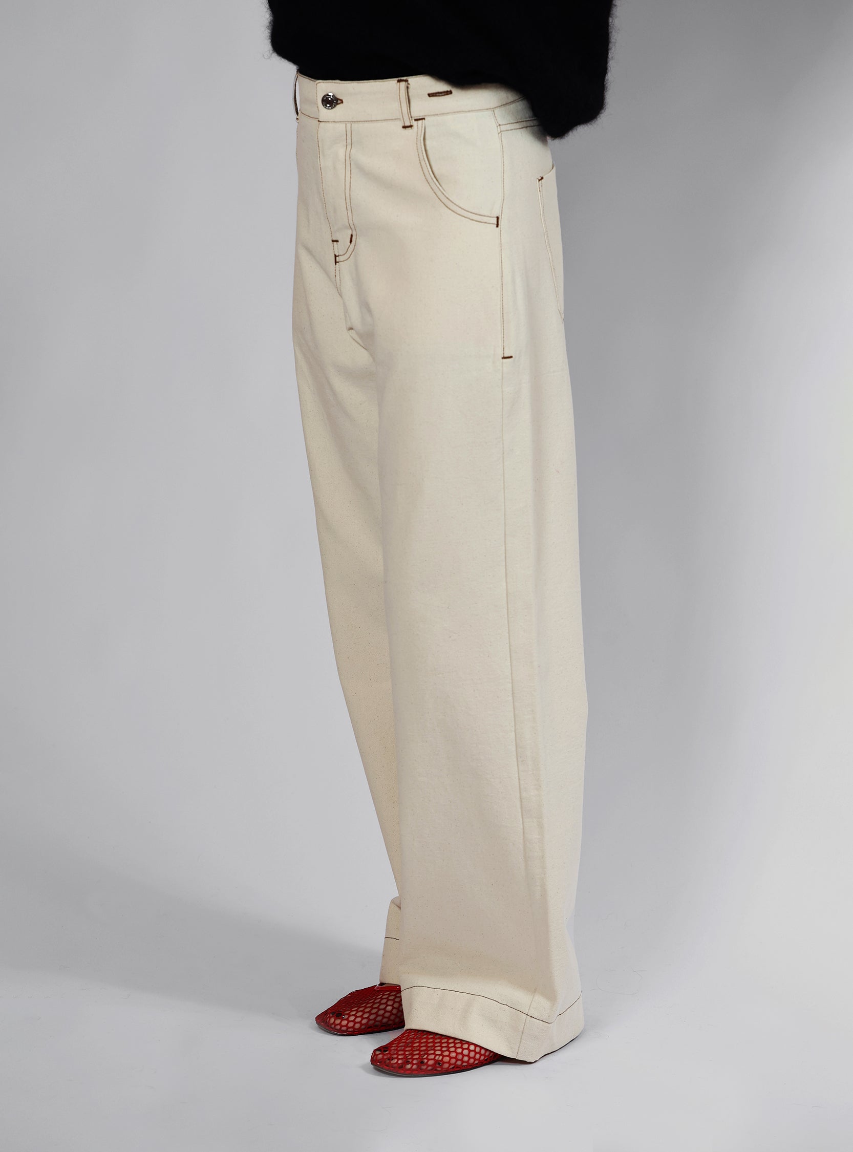 Le pantalon "Jean" OFF-WHITE