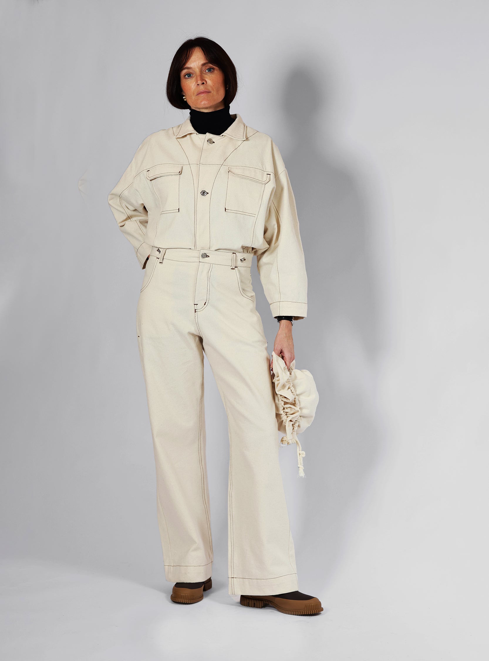 Kit combinaison "La Bosseuse" OFF-WHITE