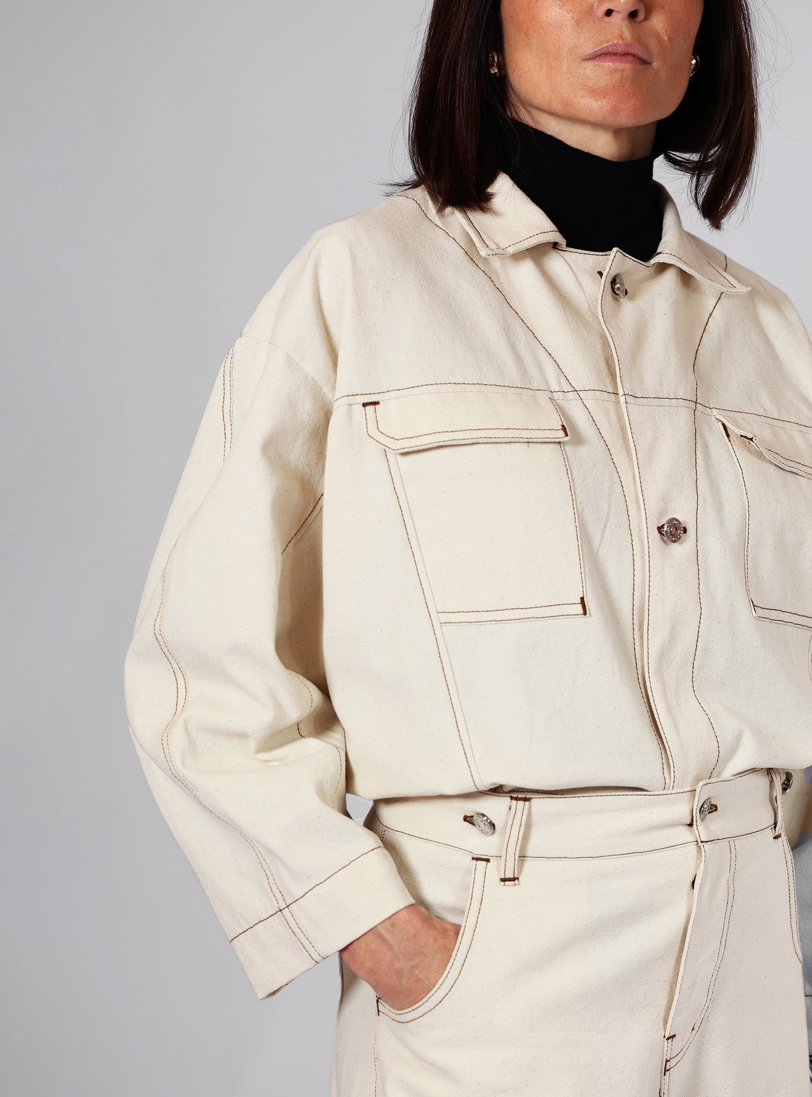 Kit combinaison "La Bosseuse" OFF-WHITE