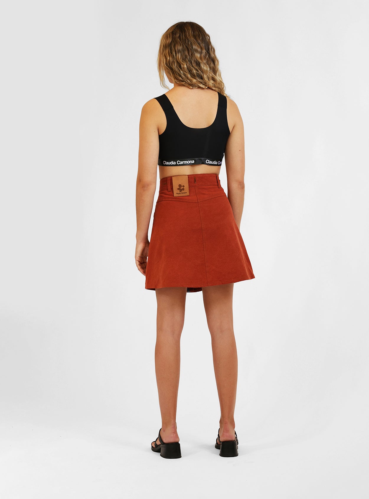 La jupe "Mimi" DARK RUBY
