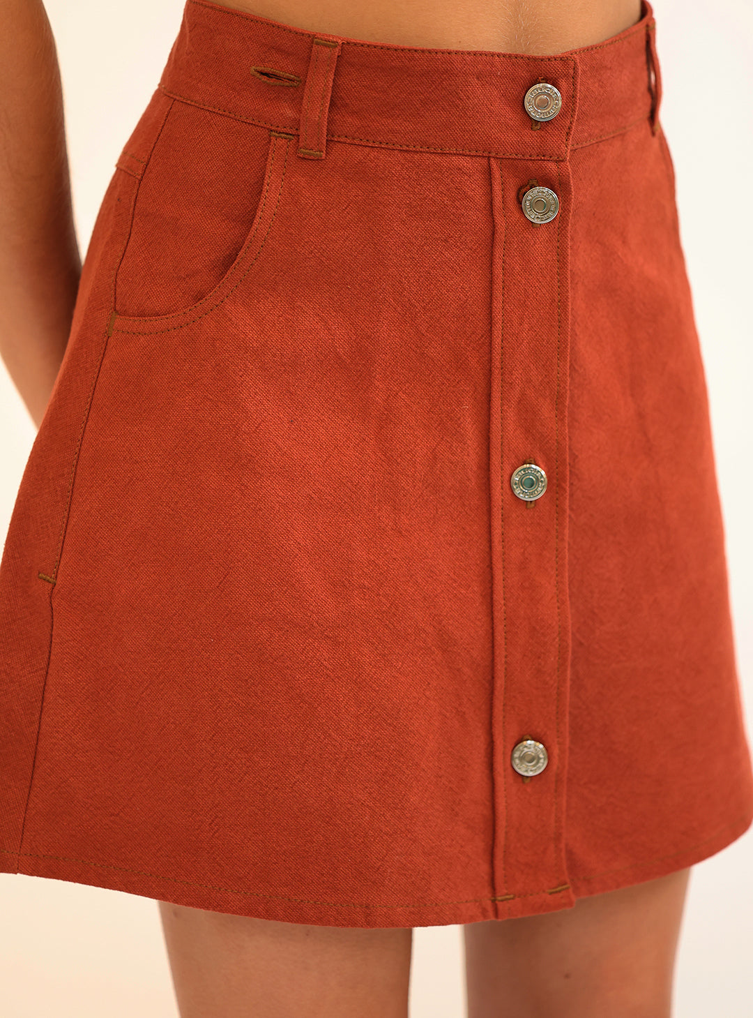 La jupe "Mimi" DARK RUBY