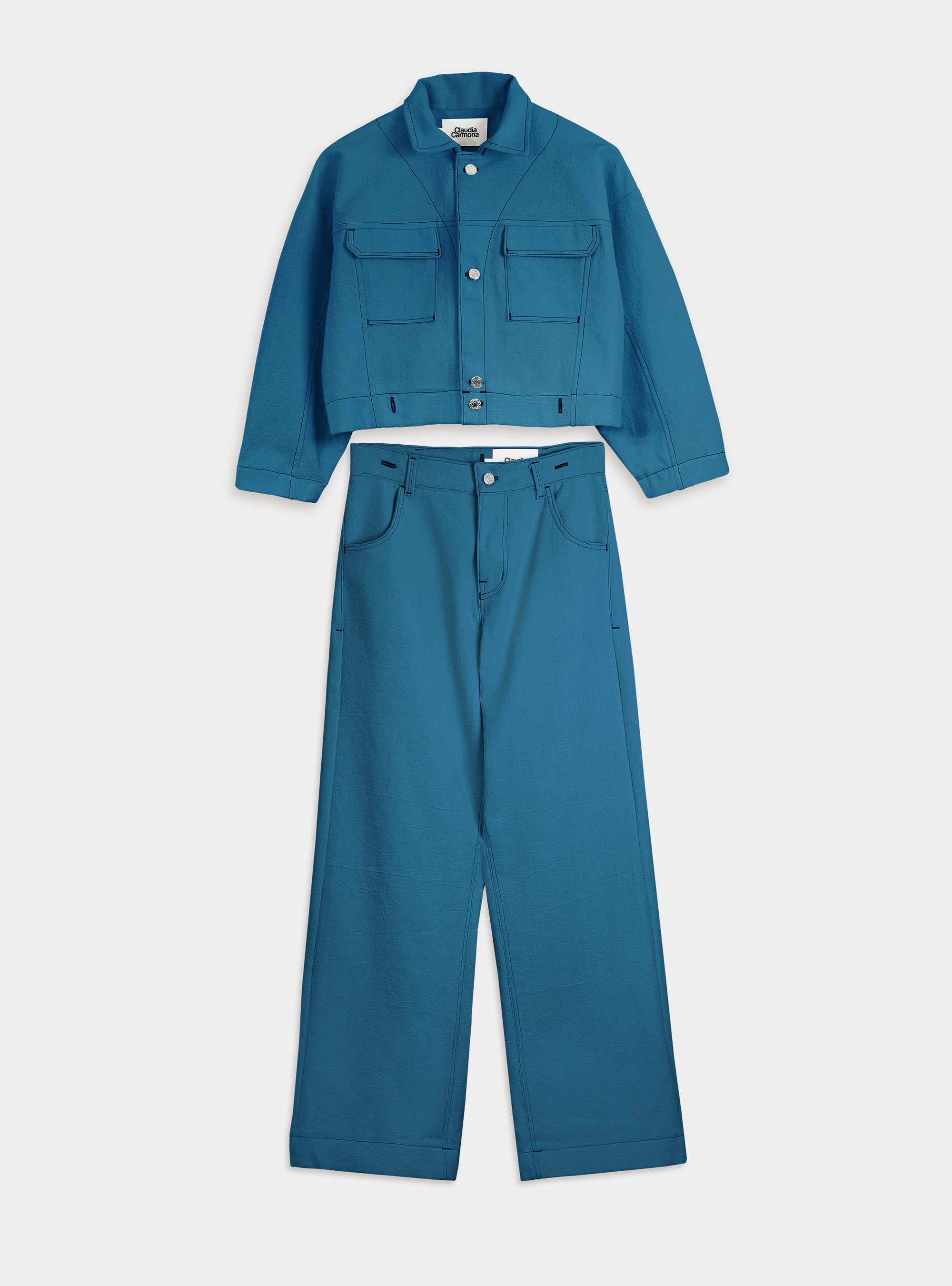 Kit combinaison "La Bosseuse" BLEU BALTIK