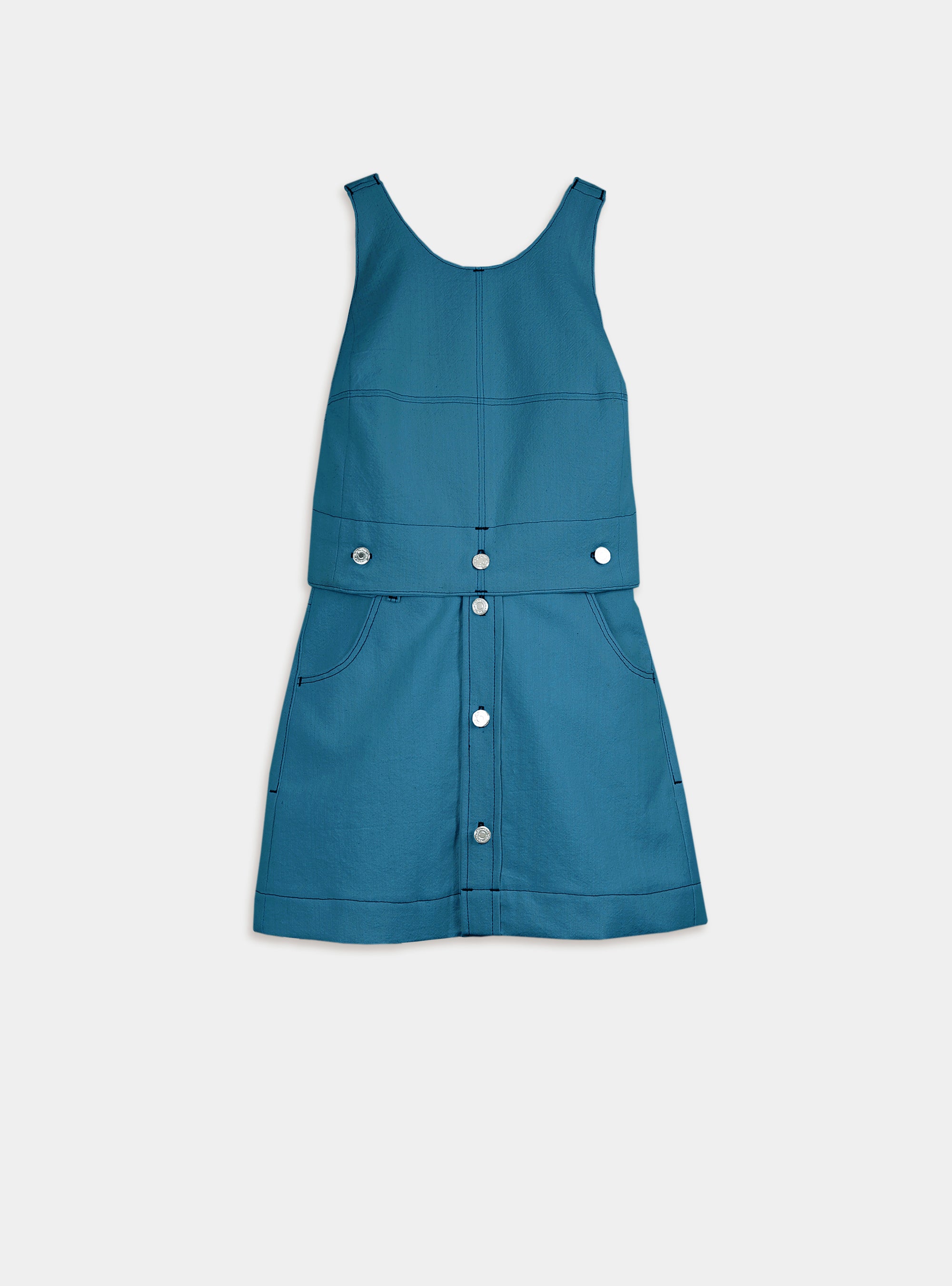 Kit robe "La Pitchoune" BLEU BALTIK