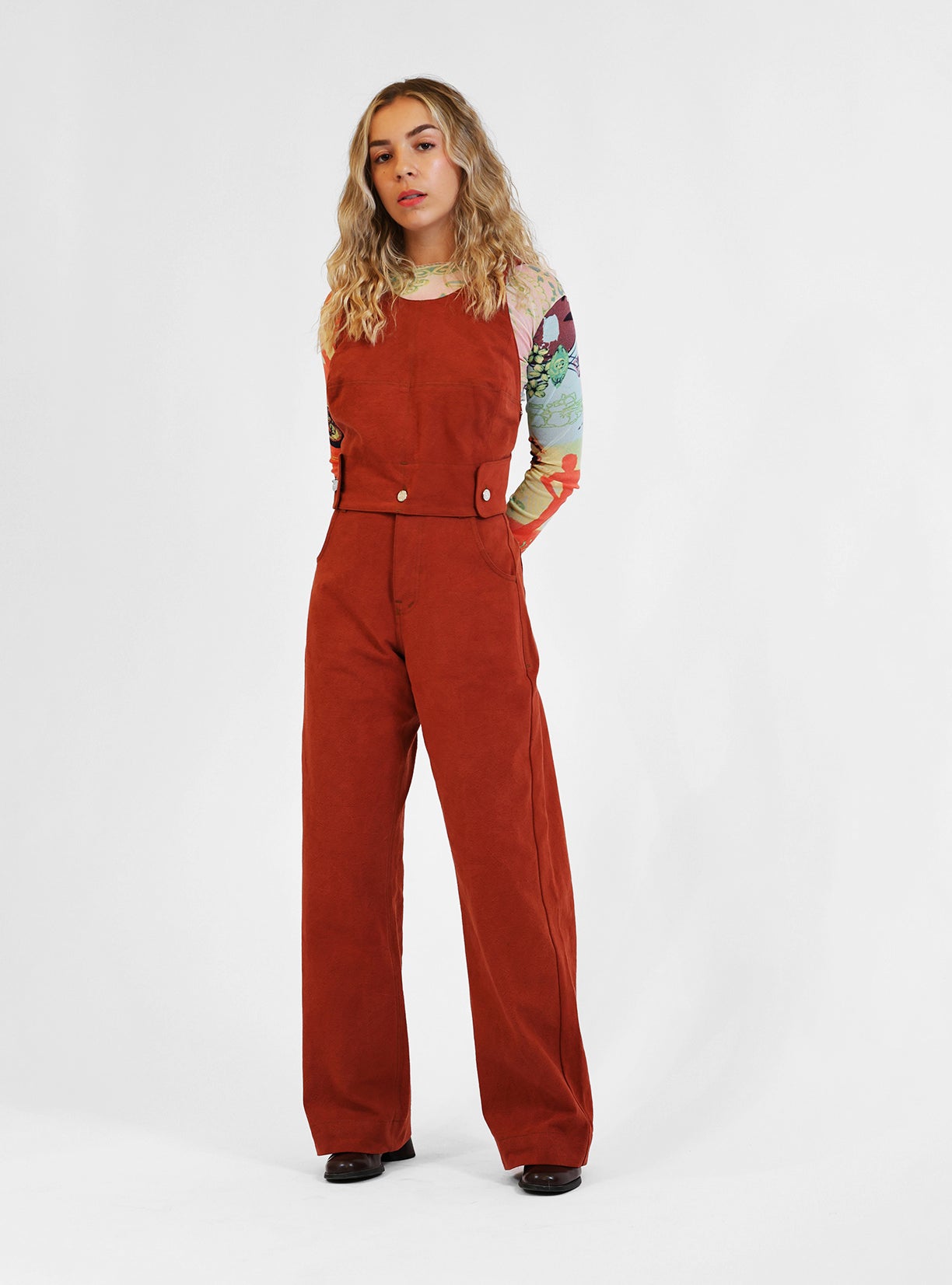 Kit salopette "La Folie" DARK RUBY