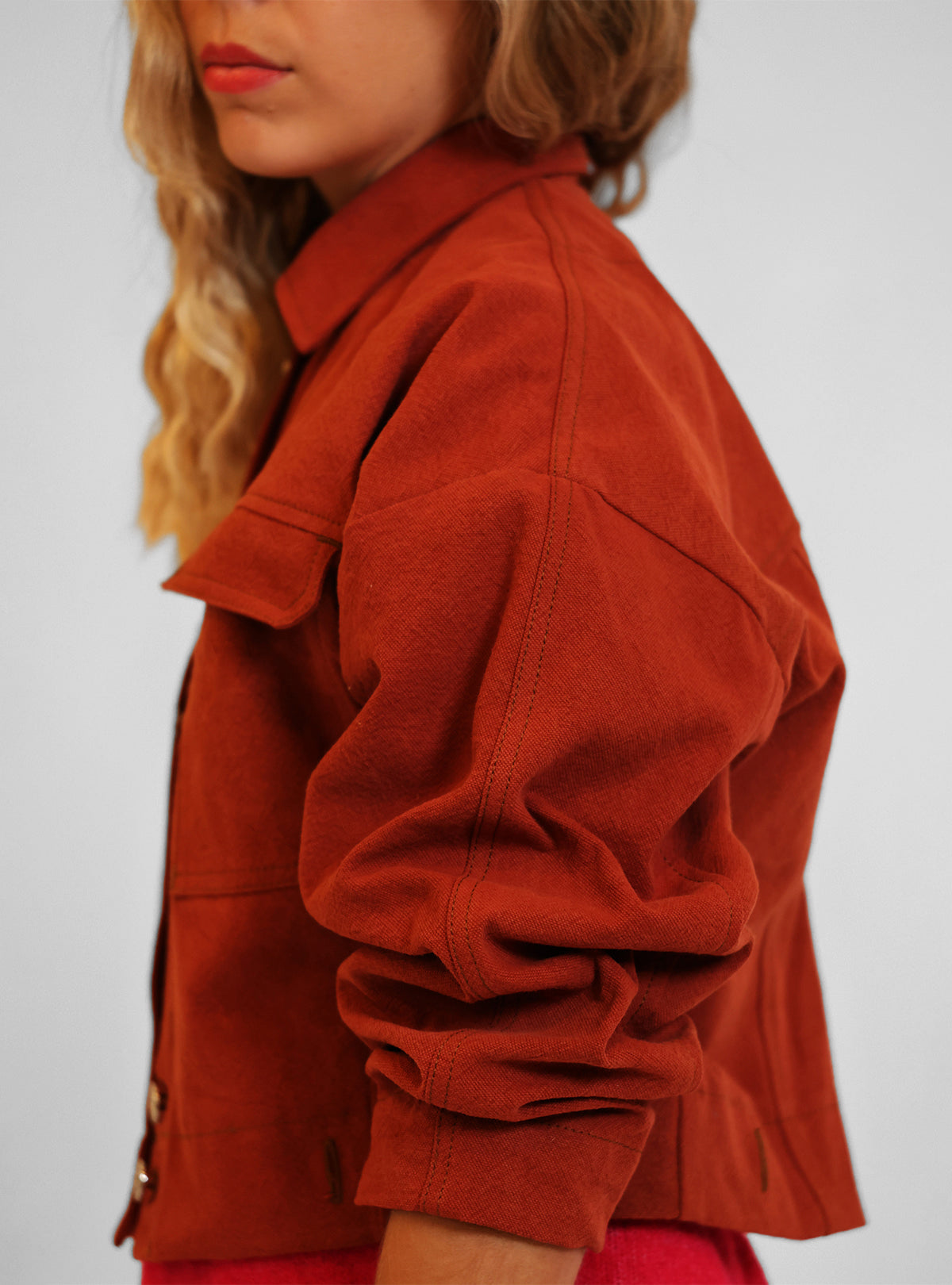 La veste "Paca" DARK RUBY