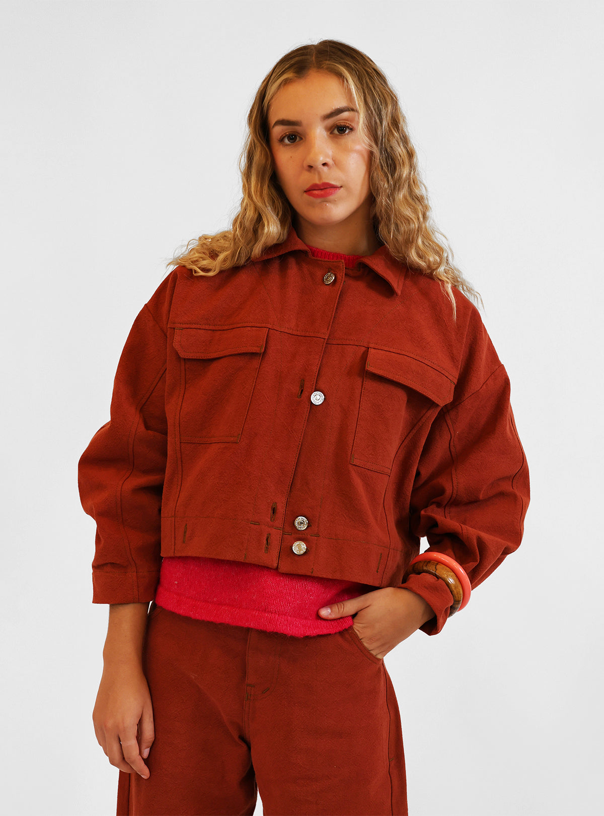 La veste "Paca" DARK RUBY