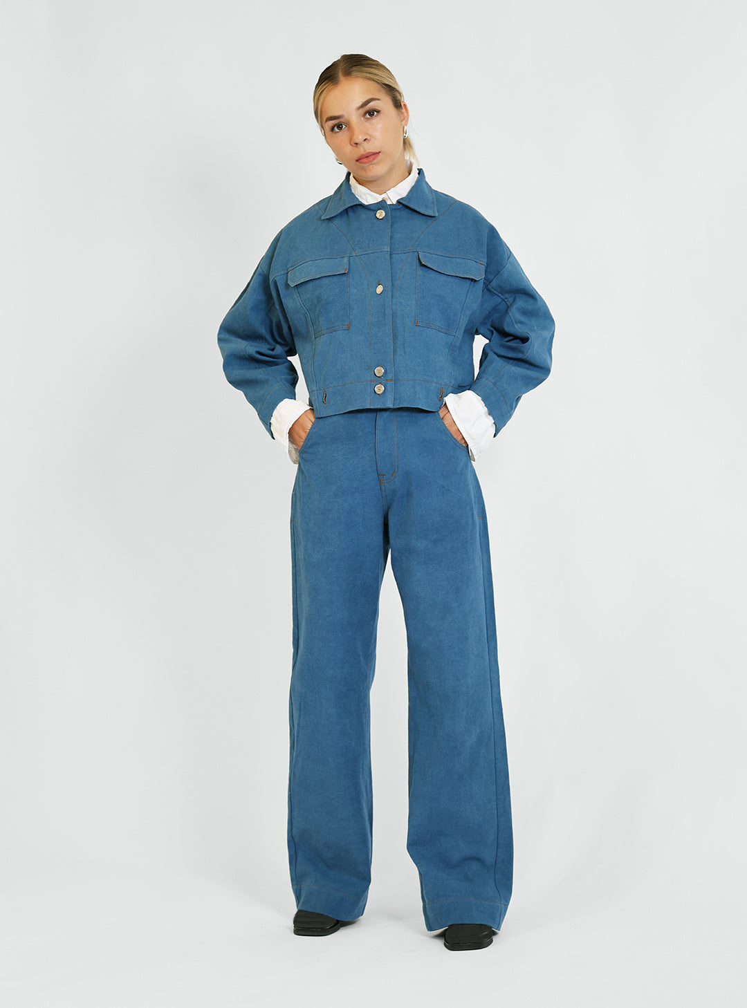 Kit combinaison "La Bosseuse" BLEU BALTIK