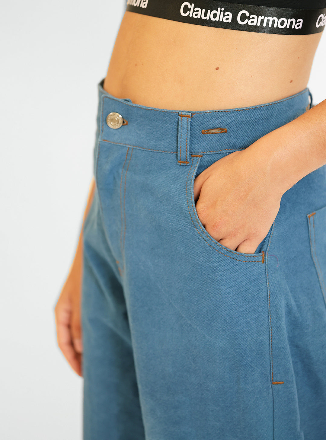 Le pantalon "Jean" BLEU BALTIK